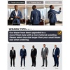 image:imagePJ PAUL JONES Blazer for Men Classic Sport Coat Casual Suit Jackets Slim FitDark Blue
