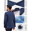 image:imagePJ PAUL JONES Blazer for Men Classic Sport Coat Casual Suit Jackets Slim FitDark Blue