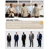 image:imagePJ PAUL JONES Blazer for Men Classic Sport Coat Casual Suit Jackets Slim FitKhaki