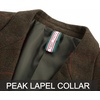 image:imagePJ PAUL JONES Men Tweed Blazer Wool Herringbone Sport Coat Jacket Vintage Blazers Suit JacketsArmy Green B Herringbone