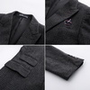 image:imagePJ PAUL JONES Men Tweed Blazer Wool Herringbone Sport Coat Jacket Vintage Blazers Suit JacketsBlack Houndstooth