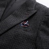 image:imagePJ PAUL JONES Men Tweed Blazer Wool Herringbone Sport Coat Jacket Vintage Blazers Suit JacketsBlack Houndstooth