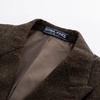 image:imagePJ PAUL JONES Men Tweed Blazer Wool Herringbone Sport Coat Jacket Vintage Blazers Suit JacketsBrown Herringbone