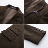 image:imagePJ PAUL JONES Men Tweed Blazer Wool Herringbone Sport Coat Jacket Vintage Blazers Suit JacketsBrown Herringbone