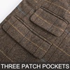 image:imagePJ PAUL JONES Men Tweed Blazer Wool Herringbone Sport Coat Jacket Vintage Blazers Suit JacketsCoffee C Herringbone