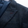 image:imagePJ PAUL JONES Men Tweed Blazer Wool Herringbone Sport Coat Jacket Vintage Blazers Suit JacketsDark Blue Herringbone
