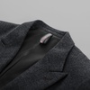 image:imagePJ PAUL JONES Men Tweed Blazer Wool Herringbone Sport Coat Jacket Vintage Blazers Suit JacketsDark Grey Herringbone