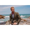 image:imagePJ PAUL JONES Men Tweed Blazer Wool Herringbone Sport Coat Jacket Vintage Blazers Suit JacketsRed Coffee Herringbone