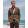 image:imagePJ PAUL JONES Men Tweed Blazer Wool Herringbone Sport Coat Jacket Vintage Blazers Suit JacketsRed Coffee Herringbone