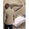 image:imagePJ PAUL JONES Mens Blazer Slim Fit Sport Coats Two Buttons Casual Suit JacketsApricot