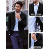 image:imagePJ PAUL JONES Mens Blazer Slim Fit Sport Coats Two Buttons Casual Suit JacketsBlack