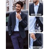 image:imagePJ PAUL JONES Mens Blazer Slim Fit Sport Coats Two Buttons Casual Suit JacketsDark Blue