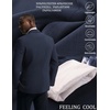 image:imagePJ PAUL JONES Mens Blazer Slim Fit Sport Coats Two Buttons Casual Suit JacketsDark Blue