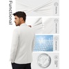 image:imagePJ PAUL JONES Mens Casual Blazer One Button Lightweight Sport Coats Solid Notched Lapel Suit JacketsWhite