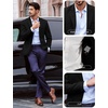 image:imagePJ PAUL JONES Mens Casual Blazer Sport Coats Two Buttons Lightweight Suit JacketBlack