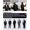 image:imagePJ PAUL JONES Mens Casual Blazer Sport Coats Two Buttons Lightweight Suit JacketBlack