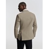 image:imagePJ PAUL JONES Mens Casual Blazer Sport Coats Two Buttons Lightweight Suit JacketLight Brown