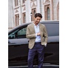 image:imagePJ PAUL JONES Mens Casual Blazer Sport Coats Two Buttons Lightweight Suit JacketLight Brown