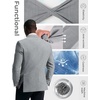 image:imagePJ PAUL JONES Mens Casual Blazer Sport Coats Two Buttons Lightweight Suit JacketLight Grey