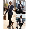 image:imagePJ PAUL JONES Mens Casual Blazer Sport Coats Two Buttons Lightweight Suit JacketNavy Blue