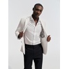 image:imagePJ PAUL JONES Mens Casual Blazer Sport Coats Two Buttons Lightweight Suit JacketWhite
