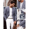 image:imagePJ PAUL JONES Mens Casual Business Sport Coat Blazer Two Buttons Slim Fit Lightweight JacketBlue