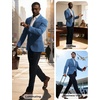 image:imagePJ PAUL JONES Mens Casual Business Sport Coat Blazer Two Buttons Slim Fit Lightweight JacketDenim Blue