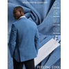 image:imagePJ PAUL JONES Mens Casual Business Sport Coat Blazer Two Buttons Slim Fit Lightweight JacketDenim Blue