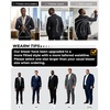 image:imagePJ PAUL JONES Mens Casual Business Sport Coat Blazer Two Buttons Slim Fit Lightweight JacketLight Heather Grey