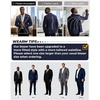 image:imagePJ PAUL JONES Mens Casual Business Sport Coat Blazer Two Buttons Slim Fit Lightweight JacketNavy Blue