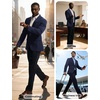 image:imagePJ PAUL JONES Mens Casual Business Sport Coat Blazer Two Buttons Slim Fit Lightweight JacketNavy Blue