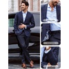 image:imagePJ PAUL JONES Mens Casual Business Sport Coat Blazer Two Buttons Slim Fit Lightweight JacketNavy Blue