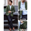 image:imagePJ PAUL JONES Mens Casual Business Sport Coat Blazer Two Buttons Slim Fit Lightweight JacketOlive Green