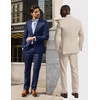 image:imagePJ PAUL JONES Mens Suit 2 Piece Classic Fit Suits Two Button Casual Blazer Suit Sets Business Dress Suit Party WeddingBlue