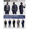 image:imagePJ PAUL JONES Mens Suit 2 Piece Classic Fit Suits Two Button Casual Blazer Suit Sets Business Dress Suit Party WeddingLight Gray