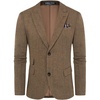image:imagePJ PAUL JONES Men Tweed Blazer Wool Herringbone Sport Coat Jacket Vintage Blazers Suit JacketsCoffee Herringbone