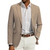 image:imagePJ PAUL JONES Mens Blazer Slim Fit Sport Coats Two Buttons Casual Suit JacketsApricot