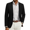 image:imagePJ PAUL JONES Mens Blazer Slim Fit Sport Coats Two Buttons Casual Suit JacketsBlack