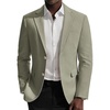 image:imagePJ PAUL JONES Mens Casual Blazer Sport Coats Two Buttons Lightweight Suit JacketArmy Green