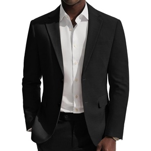 image:imagePJ PAUL JONES Mens Casual Blazer Sport Coats Two Buttons Lightweight Suit JacketBlack