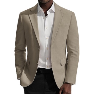 image:imagePJ PAUL JONES Mens Casual Blazer Sport Coats Two Buttons Lightweight Suit JacketLight Brown