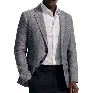 image:imagePJ PAUL JONES Mens Casual Business Sport Coat Blazer Two Buttons Slim Fit Lightweight JacketLight Grey