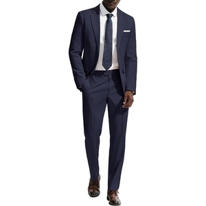 image:imagePJ PAUL JONES Mens Suit 2 Piece Classic Fit Suits Two Button Casual Blazer Suit Sets Business Dress Suit Party WeddingNavy Blue