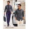 image:imagePJ PAUL JONES Mens Dress Shirts Long Sleeve Button Down Shirt Stretch Wrinkle Free Untucked Shirts for Men Business CasualMedium Gray