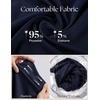 image:imagePJ PAUL JONES Mens Dress Shirts Long Sleeve Button Down Shirt Stretch Wrinkle Free Untucked Shirts for Men Business CasualNavy Blue