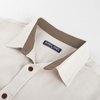 image:imagePJ PAUL JONES Mens Linen Shirt Long Sleeve Button Down Shirt Cotton Untucked Dress Shirts for Men Business CasualApricot