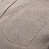 image:imagePJ PAUL JONES Mens Linen Shirt Long Sleeve Button Down Shirt Cotton Untucked Dress Shirts for Men Business CasualBeige