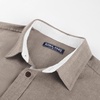 image:imagePJ PAUL JONES Mens Linen Shirt Long Sleeve Button Down Shirt Cotton Untucked Dress Shirts for Men Business CasualBeige