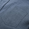 image:imagePJ PAUL JONES Mens Linen Shirt Long Sleeve Button Down Shirt Cotton Untucked Dress Shirts for Men Business CasualBlue