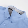 image:imagePJ PAUL JONES Mens Oxford Shirt Long Sleeve Button Down Shirt Cotton Untucked Dress Shirts for Men Business CasualBlue